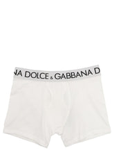 Logo elastic boxer shorts